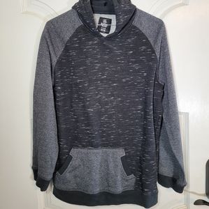 Rustic Blue black hoodieSize Youth XL